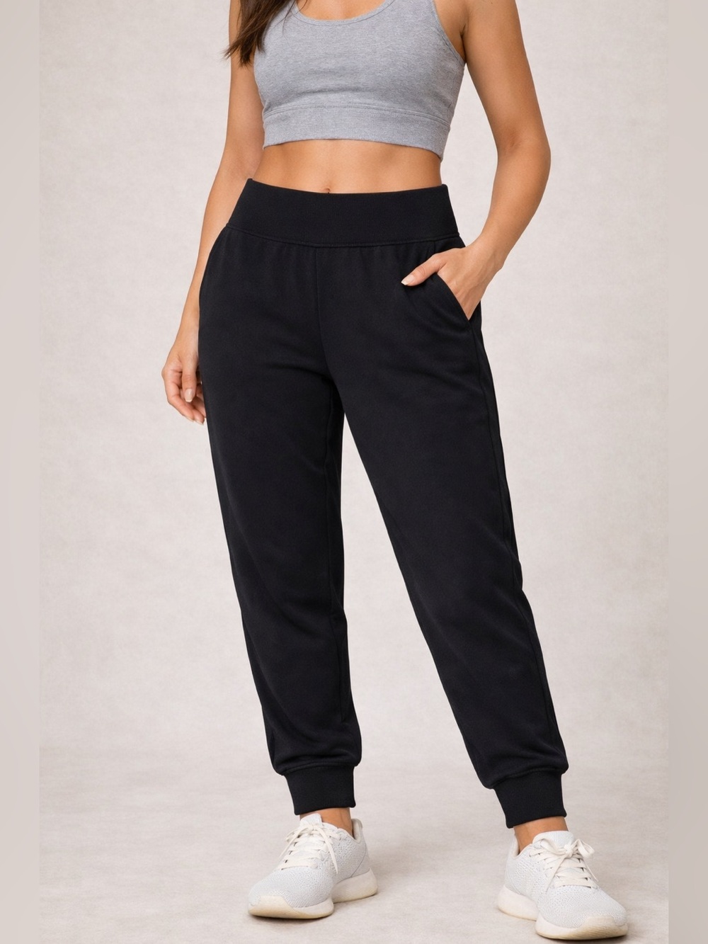 Lululemon Black Joggers | Size 6 | 29.5” Inseam | Sleek Waistband